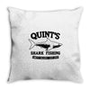 jaws cool shark Throw Pillow