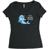 i'm a unicorn mermaid! Women's Triblend Scoop T-shirt