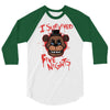 i survived five nights at freddy's pizzeria 3/4 Sleeve Shirt