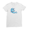 i'm a unicorn mermaid! Ladies Fitted T-Shirt