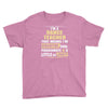 i'm a dance teacher, that means i'm creative cool passionate &amp; a littl Youth Tee