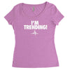 i'm trending! Women's Triblend Scoop T-shirt