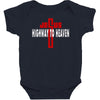 jesus highway to heaven Baby Bodysuit
