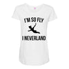 i'm so fly Maternity Scoop Neck T-shirt