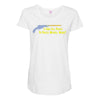 if guns kill people, i guess pencils miss spell words Maternity Scoop Neck T-shirt