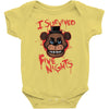 i survived five nights at freddy's pizzeria Baby Bodysuit