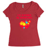 id rather be bowling Women's Triblend Scoop T-shirt