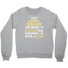i'm a dance teacher, that means i'm creative cool passionate &amp; a littl Crewneck Sweatshirt