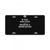 if you keep calm you'll never be a super saiyan License Plate