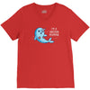 i'm a unicorn mermaid! V-Neck Tee