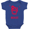 instinct attention gorilla beast Baby Bodysuit