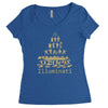 illuminati Women's Triblend Scoop T-shirt
