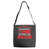 it's the most wonderful time for a beer Adjustable Strap Totes