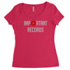 important records Women's Triblend Scoop T-shirt