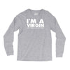 i'm a virgin but this is an old shirt Long Sleeve Shirts
