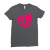 kawaii suki cute heart tee japanese kanji Ladies Fitted T-Shirt