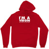 i'm a virgin but this is an old shirt Unisex Hoodie