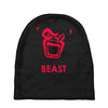 instinct attention gorilla beast Baby Beanies