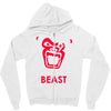 instinct attention gorilla beast Zipper Hoodie