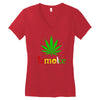 is smoke Women's V-Neck T-Shirt