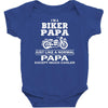 i'm a biker papa just like a normal papa except much cooler Baby Bodysuit