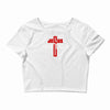 jesus highway to heaven Crop Top
