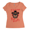 i survived five nights at freddy's pizzeria Women's Triblend Scoop T-shirt
