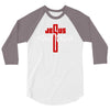jesus highway to heaven 3/4 Sleeve Shirt