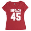 impeach 45 Women's Triblend Scoop T-shirt