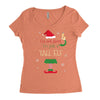 i'm not short i'm just a tall elf Women's Triblend Scoop T-shirt