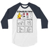 ikea hero type s 3/4 Sleeve Shirt