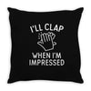 impressed Throw Pillow