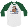 i'm procraftinating 3/4 Sleeve Shirt
