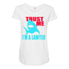 im a lawyer Maternity Scoop Neck T-shirt