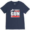 just one more gun i promise V-Neck Tee