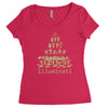 illuminati Women's Triblend Scoop T-shirt