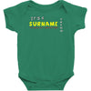 it's a surname thing Baby Bodysuit