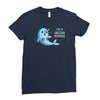 i'm a unicorn mermaid! Ladies Fitted T-Shirt