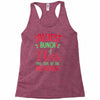 jolliest bunch of elves this side of the nuthouse Racerback Tank