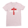 jesus highway to heaven Ladies Fitted T-Shirt