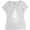 it's a beaut clark! Women's Triblend Scoop T-shirt