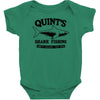 jaws cool shark Baby Bodysuit