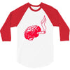 joint smoking brain 3/4 Sleeve Shirt