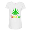 is smoke Maternity Scoop Neck T-shirt