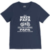 i'm a biker papa just like a normal papa except much cooler V-Neck Tee