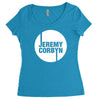jeremy corbyn Women's Triblend Scoop T-shirt