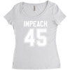 impeach 45 Women's Triblend Scoop T-shirt