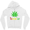 is smoke Zipper Hoodie