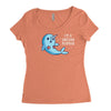 i'm a unicorn mermaid! Women's Triblend Scoop T-shirt