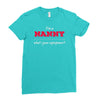 i'm a nanny what's your superpower Ladies Fitted T-Shirt
